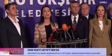 DEM PARTİ EŞ GENEL BAŞKANLARI İLE CHP GENEL BAŞLANI’NDAN ORTAK AÇIKLAMA