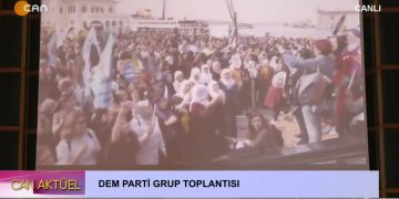 DEM Parti Grup Toplantısı, DEM Parti Eş Genel Başkanı Tülay Hatimoğulları konuşuyor..