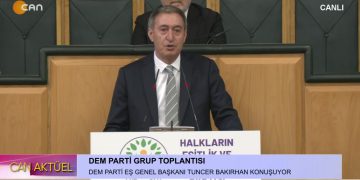 DEM Parti Grup Toplantısı, DEM Parti Eş Genel Başkanı Tuncer Bakırhan Konuşuyor