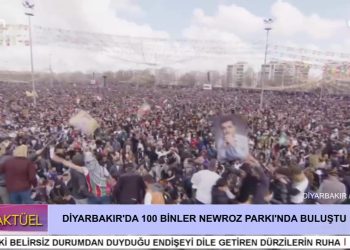 DİYARBAKIR’DA 100 BİNLE NEWROZ PARKI’NDA BULUŞTU