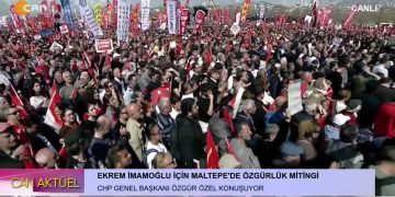 Ekrem İmamoğlu için Maltepe’de özgürlük Mitingi
