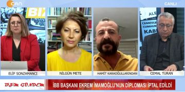 Elif Sonzamancı’nın sunduğu Bizim Gündem’in konukları AHADD Başkanı Hamit Karaoğullarından, HDP Eski Milletvekili Ali Atalan, Gazeteci Nilgün Mete ve Cemal Turan Suriye’deki Alevi soykırımını değerlendirecek