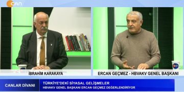 İbrahim Karakaya’nın Hazırlayıp Sunduğu Canlar Divanı Programı’nın Bu Haftaki Konuğu HBAKV Genel Başkanı Ercan Geçmez.