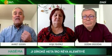 Jı Dîroke Heta Hîro Rêya Alewîtıye, – Ahmet Güden’in Hazırlayıp Sunduğu Hasê Ma Programının Konukları Aktîvîsta Jın Ayşe Fehimli ve Doğan Erdoğan