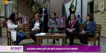 – Kadınların Eşitlik Mücadelesi Ve 8 Mart
– Alevilikte Kadın Ve Eşitlik
– Sanatta Alevi Kadın Kimliği Ve Mücadelesi
– Zeynep Kaya Çavuş İle 8 Mart İle 8 Mart Özel Programının Konukları Eğitimci Turiye Türkyılmaz, Aktivist Elif Sert, Yazar Birgül Sarıkaya Ve Eğitimci Nermin Karasu