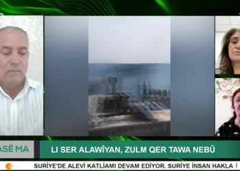 – “Lı Ser Alawîyan, Zulm Qet Tawa Nebû.”
– Ahmet Güden’in Hazırlayıp Sunduğu Hasê Ma Programının Konukları Aktîvîsta Jın Ayşe Fehimli ve Hanım Tekdemir