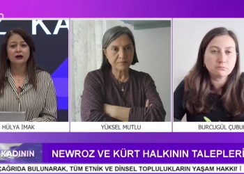 Newroz Ve Kürt Halkının Talepleri – Barış Süreci Mi, Oyalama Politikası Mı ? – Hülya İmak İle Söz Kadının Programının Konukları DEM Parti Halklar Ve İnançlar Sorumlu Eş Genel Başkan Yardımcısı Yüksel Mutlu Ve DEM Parti İzmir Milletvekili Burcugül Çubuk