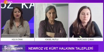 Newroz Ve Kürt Halkının Talepleri – Barış Süreci Mi, Oyalama Politikası Mı ? – Hülya İmak İle Söz Kadının Programının Konukları DEM Parti Halklar Ve İnançlar Sorumlu Eş Genel Başkan Yardımcısı Yüksel Mutlu Ve DEM Parti İzmir Milletvekili Burcugül Çubuk
