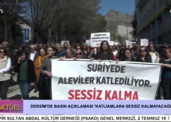 •Suriye’de Aleviler Katlediliyor!
•Dersim’de Basın Açıklaması!
•Katliamlara Sessiz Kalmayacağız!