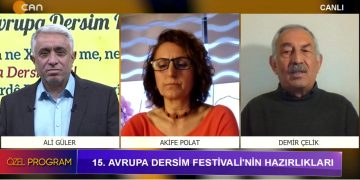 15. Avrupa Dersim Festivalinin Hazırlıkları – Ali Güler İle Özel Program Konukları FEDA Eşbaşkanı Demir Çelik Ve DİK Eşbaşkanı Akife Polat