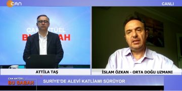 Attilâ Taş’ın Sunumuyla Can Aktüel Bu Sabah Programının 2. Bölüm Konuğu Ortadoğu Uzmanı İslam Özkan.