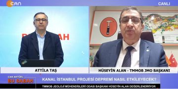 Attila Taş İle Can Aktüel Bu Sabah Programının 2. Bölüm Konuğu TMMOB Jeoloji Mühendisleri Odası Başkanı Hüseyin Alan