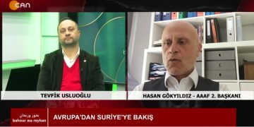 Avrupa’dan Suriye’ye Bakış – AAAF’nin Suriye İçin Çalışmaları – Suriye’nin Durumu Nereye Gidiyor – Tevfik Usluoğlu İle Bahour Wa Reyhan Programının Konuğu AAAF 2. Başkanı Hasan Gökyıldız