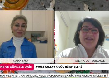 Avustralya’dan Göç Hikayeleri, – Ekrem İmamoğlu’na ve Demokrasiye Destek Eğlemleri, Suzan Saka ile Güne ve Güncele Dair Programının Konuğu: Aylin Aras Yurdakul