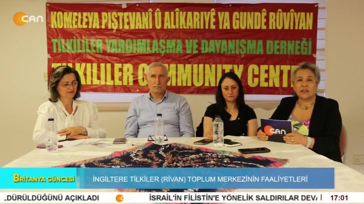 İngiltere Tilkililer (Rivan) toplum Merkezinin Faaliyetleri.