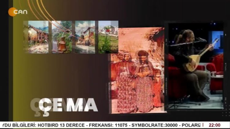 GULÊ MAYÊRA, HASAN SAĞLAM VE MUNZUR DERSİM İLE ÇÊ MA PROGRAMININ KONUK XOZAN COMERD