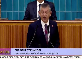 CHP Grup Toplantısı. CHP Genel Başkanı Özgür Özel Konuşuyor.