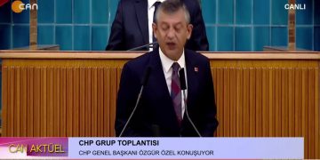 CHP Grup Toplantısı. CHP Genel Başkanı Özgür Özel Konuşuyor.