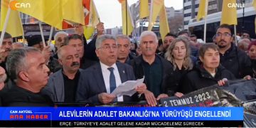 İstanbul’da 16 Kişiye ‘ Boykot ‘ Gözaltısı – Aleviler Adalet Bakanlığına Yürüdü – 33 Düş Yolcusu Anıldı – Elif Sonzamancı İle Can Aktüel Ana Haber Programının Konuğu EĞİTİM-SEN Genel Başkanı Kemal Irmak