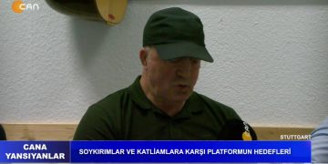 Soykırımlar ve Katliamlara Karşı Platformun Hedefleri, Ali Güler ile Cana Yansıyanlar.