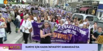 Suriye İçin Kadın İniyasitifi Samandağ’da.