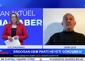 Suriye’deki Soykırıma Tepki – Erdoğan DEM Parti İle Görüştü – Özgür Özel Ekrem İmamoğlu’nu Ziyaret Etti – Elif Sonzamancı İle Can Aktüel Ana Haber Programının Konuğu FEDA Eşbaşkanı Demir Çelik