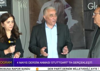 4 Mayıs Dersim Anması Stuttgart’ta Gerçekleşti – Ali Güler İle Özel Program