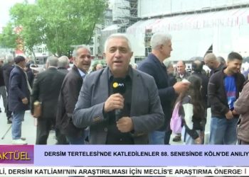 DERSİM TERTELESİ’NDE KATLEDİLENLER 88. SENESİNDE KÖLN’DE ANILIYOR