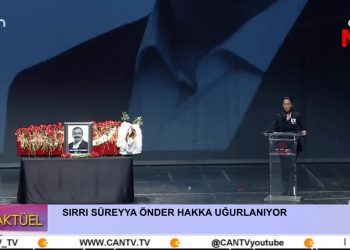 SIRRI SÜREYYA ÖNDER HAKK’A UĞURLANIYOR