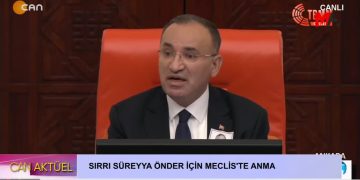 SIRRI SÜREYYA ÖNDER İÇİN MECLİS’TE ANMA