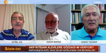 AKP İktidarı Alevilere Gözdağı Mı Veriyor, Zeynel Gül İle Sözün Özü Programının Konukları Ali Haydar Avcı, Cengiz Yıldırım, Doğan bermek.