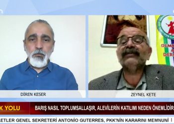 Barış Nasıl Toplumsallaşır, Alevilerin Katılımı Neden Önemlidir? Diren Keser’in hazırlayıp sunduğu Hak Yolu Programının Konuğu: DAD Eşbaşkanı Pir Zeynel Kete.