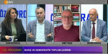 Barış Ve Demokratik Toplum Çağrısı – Aleviler Barış Sürecinden Ne Bekliyor ? – Çilem Küçükkeleş İle Özel Programın Konukları DBP PM Üyesi Kerem Nalbant, ABF Genel Başkan Yardımcısı İbrahim Karakaya Ve Gazeteci Ahmet Koçak