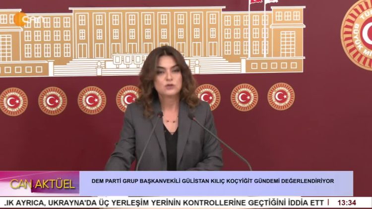 DEM PARTİ GRUP BAŞKANVEKİLİ GÜLİSTAN KILIÇ KOÇYİĞİT GÜNDEMİ DEĞERLENDİRİYOR