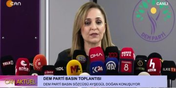 DEM PARTİ BASIN SÖZCÜSÜ AYŞEGÜL DOĞAN GÜNDEMİ DEĞERLENDİRİYOR