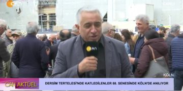 DERSİM TERTELESİ’NDE KATLEDİLENLER 88. SENESİNDE KÖLN’DE ANILIYOR