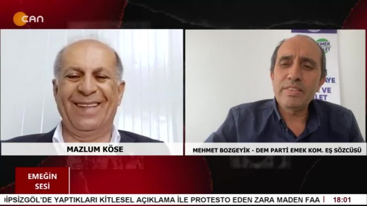 Emekçiler Nasıl Bir İşçi Bayramı Geçirdi, Mazlum Köse ile Emeğin Sesi. Konuk: Mehmet Bozgeyik.