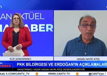 Erdoğan’dan İlk Yorum: Örgüt Üzerine Düşeni Yaptığında, Kalan Hususlar Siyasetin İşi – Meclis’e Çözüm İçin İrade Çağrısı – Elif Sonzamancı İle Can Aktüel Ana Haber’in Konuğu Araştırmacı Yazar Hasan Hayri Ateş.