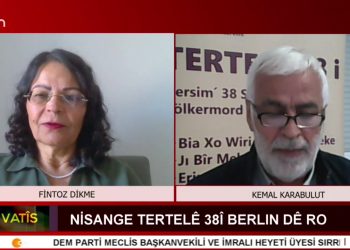 Nisange Tertelê 38î Berlın Dê Ro, Fintoz Dikme ile Vatîs. Konuğu: Kemal Karabulut