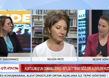 Öcalan’dan ‘Kardeşlik Hukuku ‘ Çağrısı, Bahçeli’den Komisyon Talebi – Elif Sonzamancı İle Bizim Gündem Programının Konukları 26. Dönem HDP Milletvekili Besime Konca, İzmir Dersim Kültür Ve Dayanışma Derneği Eşbaşkanı Hasan Ali Kılıç Ve Gazeteci Nilgün Mete