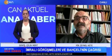 Öcalan’dan Mesaj – Alevi Felsefesini Öğrenen Sünni Bir Yurttaş – Şiddet Faili Erkekle Aynı Evde Yaşamak – Serpil Çelik Mert İle Can Aktüel Ana Haber Programının Konuğu DAD Eşbaşkanı Zeynel Kete