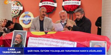 Şair Fadıl Öztürk Yoldaşları Tarafından Hakk’a Uğurlandı.