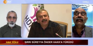 Sırrı Süreyya Önder Hakk’a Yürüdü, – Dersim Tertelesi ve Günümüze Yansıması, Diren Keser’in hazırlayıp sunduğu Hak Yolu Programının Konuğu: DAD Eşbaşkanı Pir Zeynel Kete.