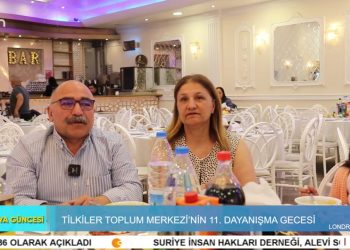 Tilkiler Toplum Merkezi’nin 11. Dayanışma Gecesi – Londra. Elif Tabak İle Britanya Güncesi.