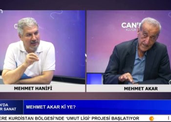 Wêje Û Nivîskarê Zimanê Kurdî, Mehmet Hanifi’nin Hazırlayıp Sunduğu Canda Kültür Sanat Programının Konuğu: Mehmet Akar.
