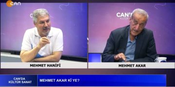 Wêje Û Nivîskarê Zimanê Kurdî, Mehmet Hanifi’nin Hazırlayıp Sunduğu Canda Kültür Sanat Programının Konuğu: Mehmet Akar.