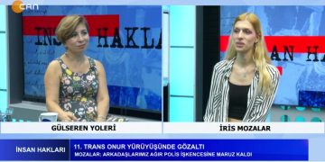 11. İstanbul Trans Onur Yürüyüşüne Polis Müdahalesi – LGBTİ+ Bireylerin Hak Mücadelesi – İstanbul Sözleşmesi Kadınların Ve LGBTİ+ Bireylerin Güvencesidir – Gülseren Yoleri İle İnsan Hakları Programının Konuğu 11. Trans Onur Yürüyüşü Komite Gönüllüsü İris Mozalar