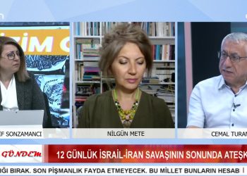 12 Günlük İsrail-İran Savaşının Sonunda Ateşkes – Savaş Ve Mülteciler – Rant Uğruna Zeytinlikler Madenlere Açılıyor – Elif Sonzamancı İle Bizim Gündem Programının Konukları DEM Parti İstanbul Milletvekili Özgül Saki, Gazeteci Cemal Turan Ve Gazeteci Nilgün Mete