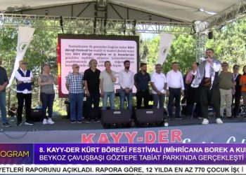 8. KAYY-DER KÜRT BÖREĞİ FESTİVALİ (MÎHRÎCANA BOREK A KURD), BEYKOZ ÇAVUŞBAŞI GÖZTEPE TABİAT PARKI’NDA GERÇEKLEŞTİ.
