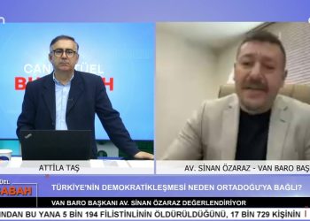 Attila Taş İle Can Aktüel Bu Sabah Programının 2. Bölüm Konuğu Van Baro Başkanı Avukat Sinan Özaraz